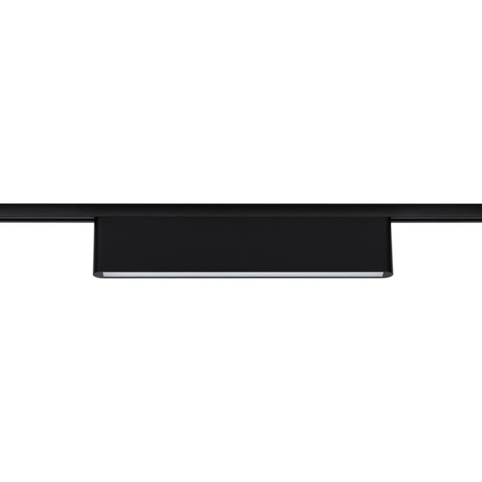 LED-kiskovalaisin Paulmann URail 3-Step-Dim Ceris, 37.2cm, 850lm, 9.5W, 4000K, himmennettävä, 230V, mattamusta