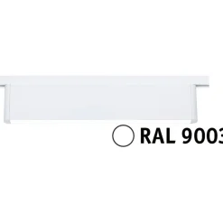 LED-kiskovalaisin Paulmann URail 3-Step-Dim Ceris, 37.2cm, 850lm, 9.5W, 4000K, himmennettävä, 230V, mattamusta