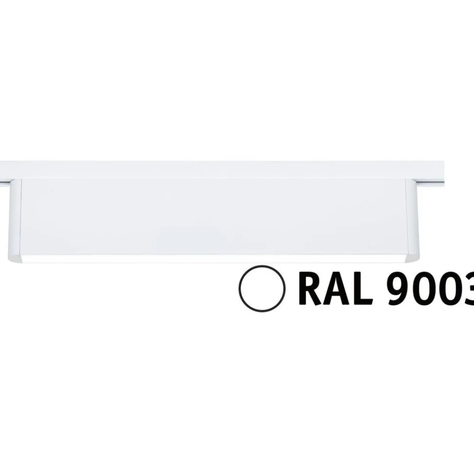LED-kiskovalaisin Paulmann URail 3-Step-Dim Ceris, 37.2cm, 850lm, 9.5W, 4000K, himmennettävä, 230V, mattamusta