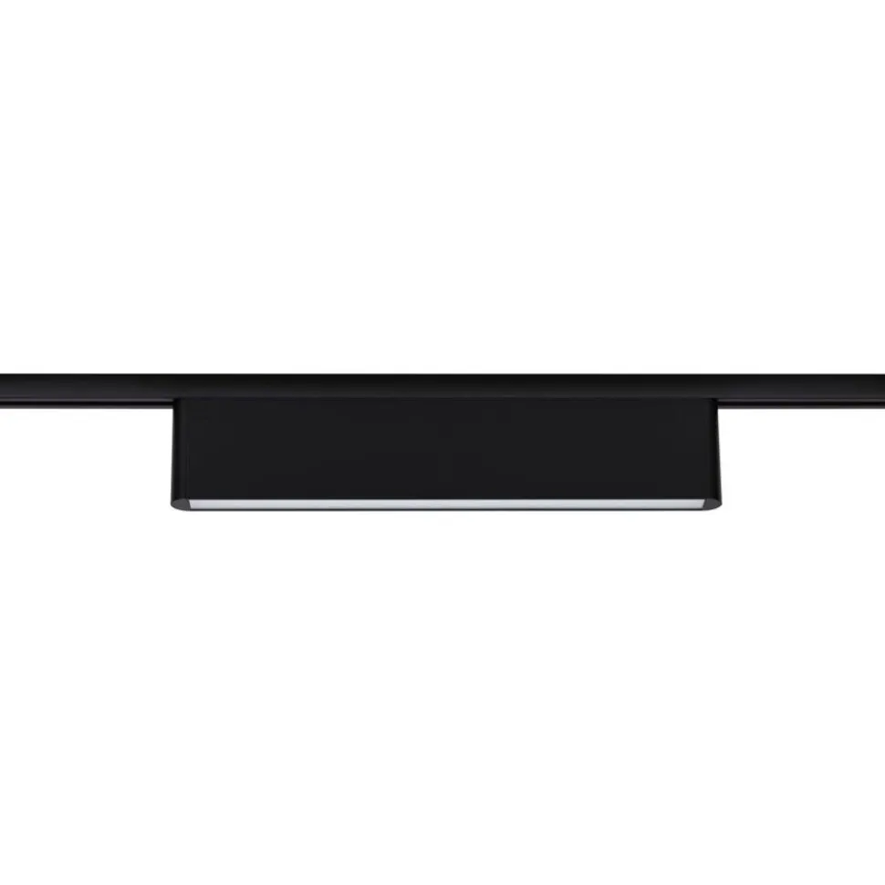LED-kiskovalaisin Paulmann URail 3-Step-Dim Ceris, 37.2cm, 850lm, 9.5W, 4000K, himmennettävä, 230V, mattamusta