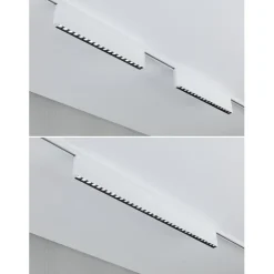 LED-kiskovalaisin Paulmann URail 3-Step-Dim Zelos, 37.2cm, 1050lm, 10W, 3000K, himmennettävä, 230V, mattakromi