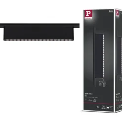 LED-kiskovalaisin Paulmann URail 3-Step-Dim Zelos, 37.2cm, 1050lm, 10W, 3000K, himmennettävä, 230V, mattakromi