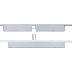 LED-kiskovalaisin Paulmann URail 3-Step-Dim Zelos, 37.2cm, 1050lm, 10W, 3000K, himmennettävä, 230V, mattakromi