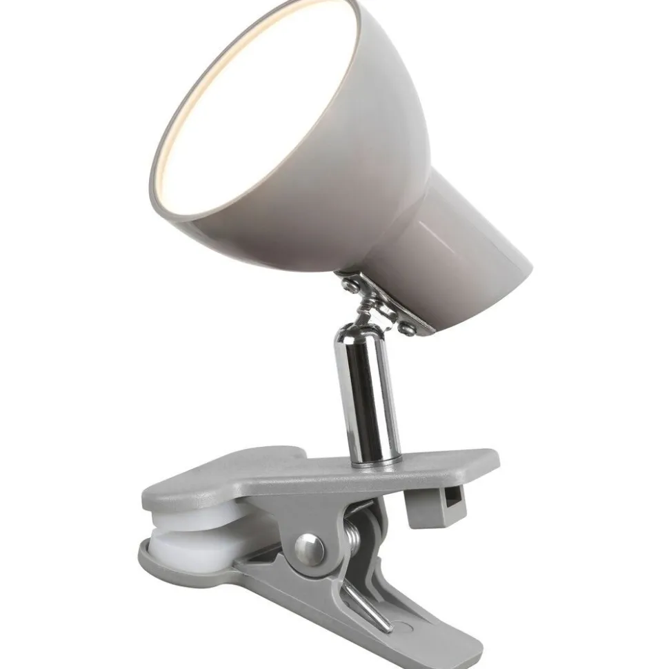 LED-klipsivalaisin Rabalux Noah, Ø7cm, 5W 360lm 3000K, valkoinen
