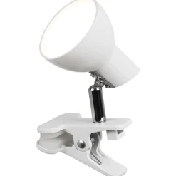 LED-klipsivalaisin Rabalux Noah, Ø7cm, 5W 360lm 3000K, valkoinen