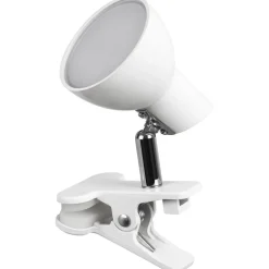 LED-klipsivalaisin Rabalux Noah, Ø7cm, 5W 360lm 3000K, valkoinen