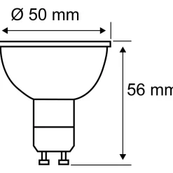 LED-kohdelamppu Paulmann Choose Reflector, GU10, 460lm, 5.5W, 2700K, himmennettävä, valkoinen, 3kpl