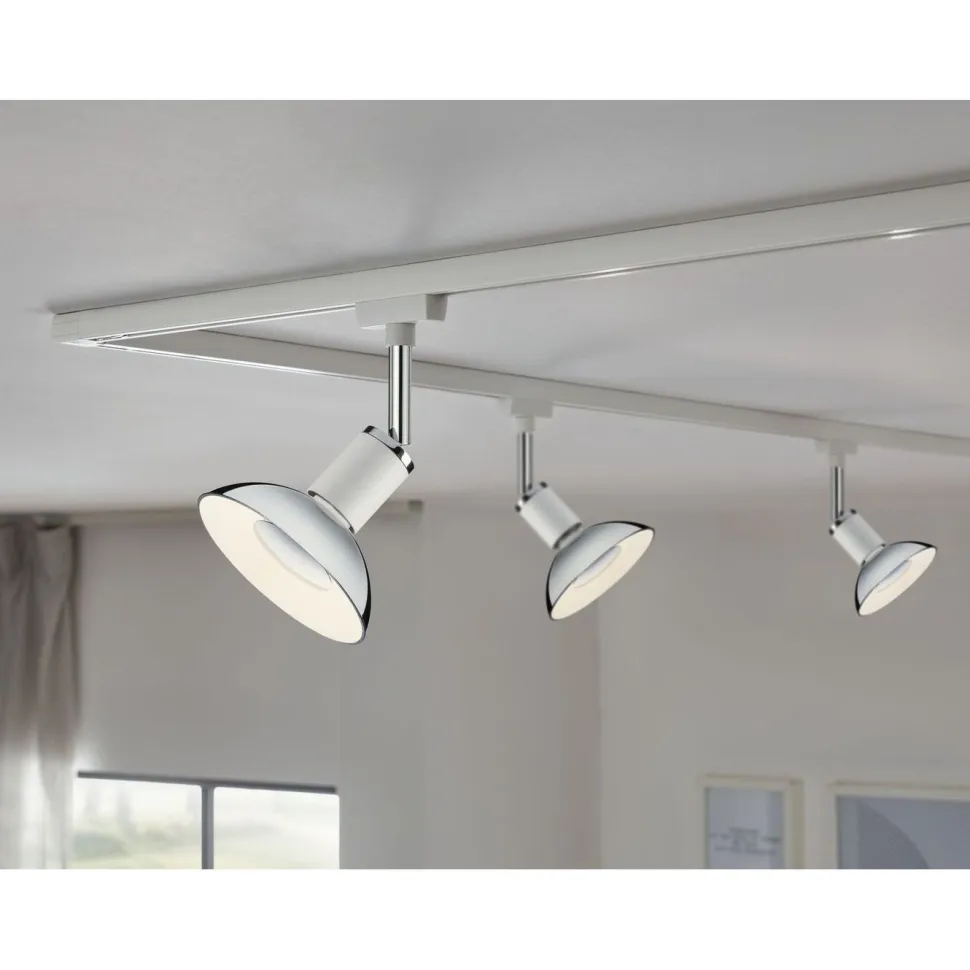 LED-kohdelamppu Paulmann Reflector, GU10, 360lm, 4.9W, 3000K, himmennettävä, valkoinen