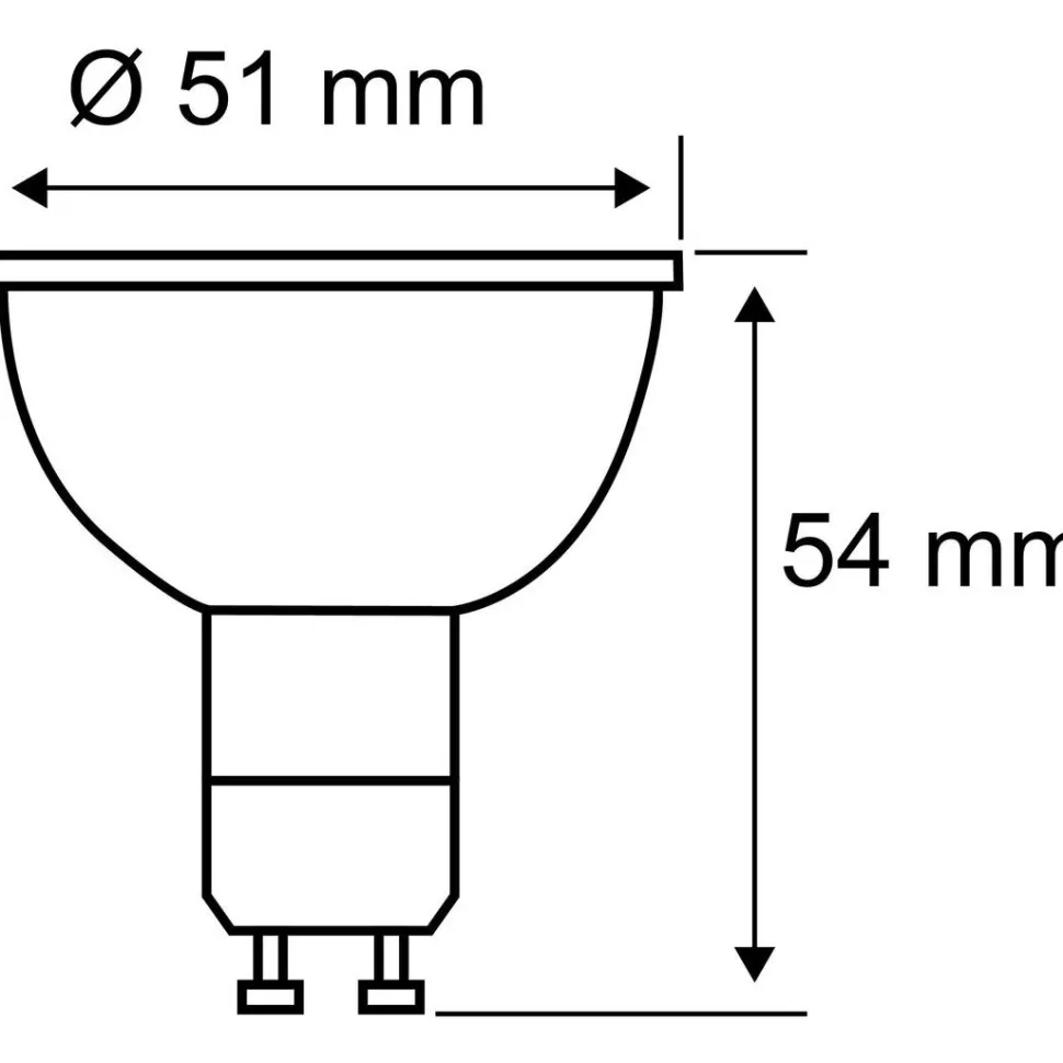 LED-kohdelamppu Paulmann Reflector, GU10, 460lm, 7W, 2700K, himmennettävä, mattavalkoinen