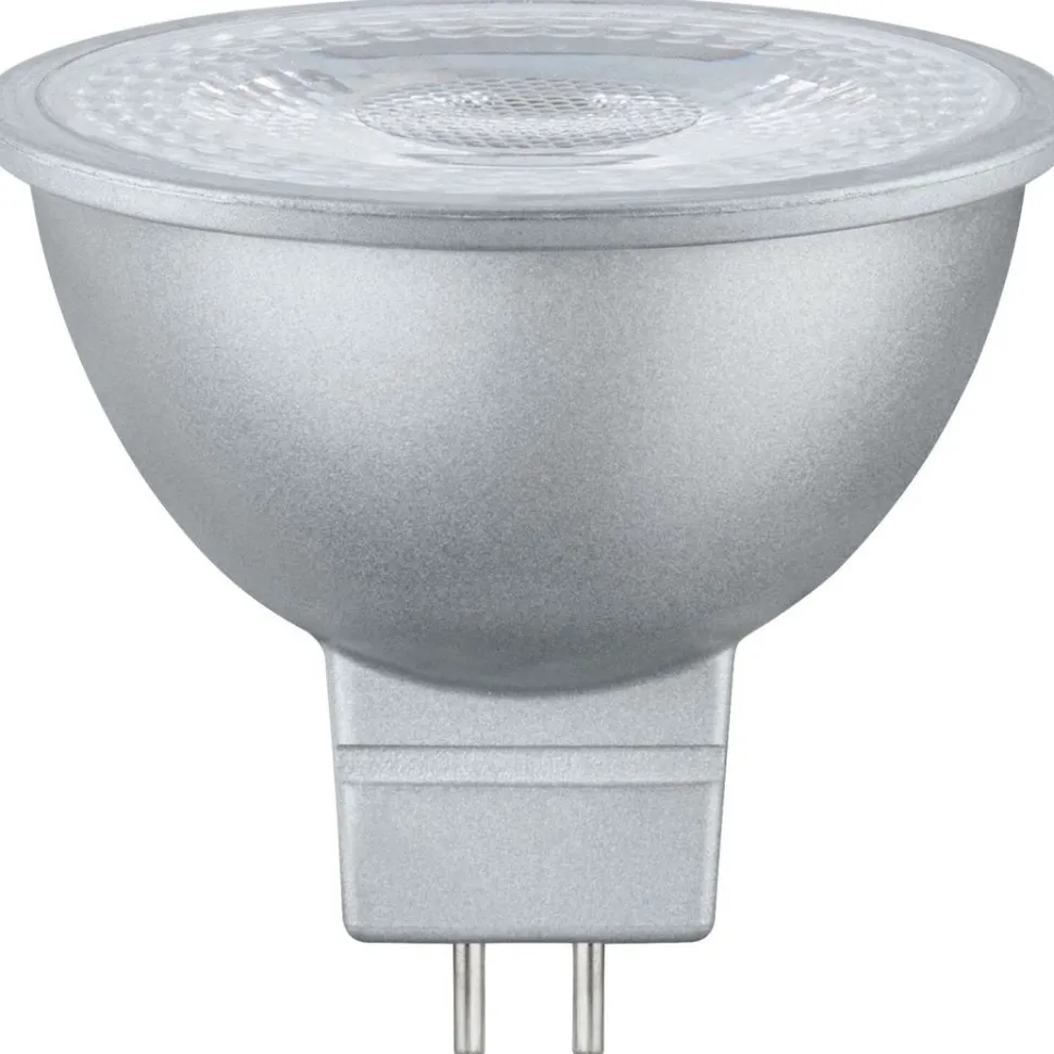 LED-kohdelamppu Paulmann Reflector, 12V, GU5.3, 445lm, 6.5W, 4000K, himmennettävä, mattakromi