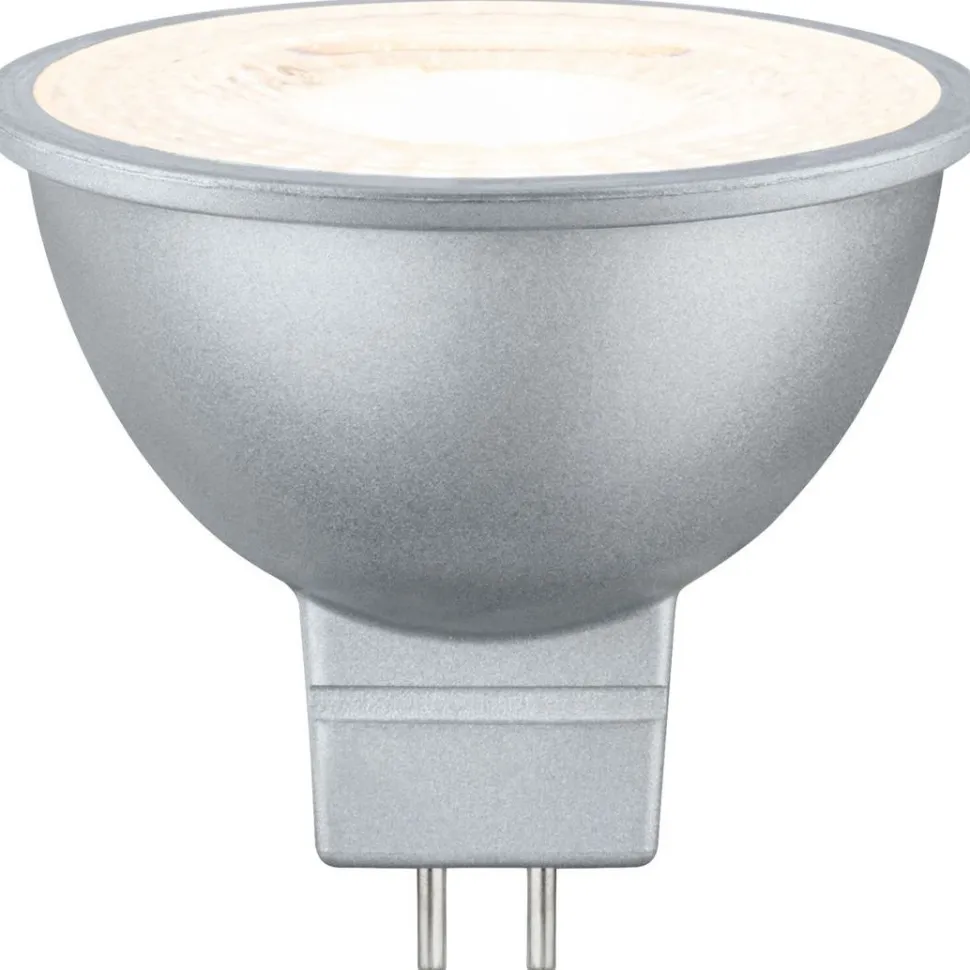 LED-kohdelamppu Paulmann Reflector, 12V, GU5.3, 445lm, 6.5W, 4000K, himmennettävä, mattakromi