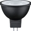 LED-kohdelamppu Paulmann 12V, GU5.3, 445lm, 6W, 4000K, himmennettävä, mattamusta
