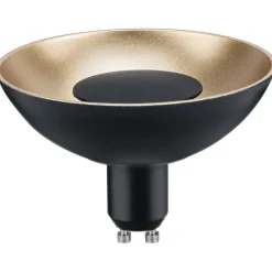 LED-kohdelamppu Paulmann Reflector, GU10, 170lm, 4.9W, 1900K, himmennettävä, musta/kulta