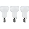 LED-kohdelamppu Paulmann Reflector, R50, E14, 450lm, 5.5W, 2700K, opaali, 3kpl