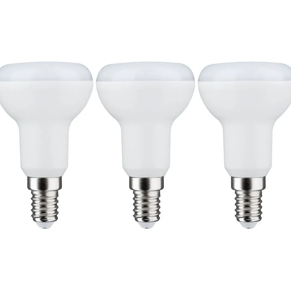 LED-kohdelamppu Paulmann Reflector, R50, E14, 450lm, 5.5W, 2700K, opaali, 3kpl