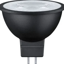 LED-kohdelamppu Paulmann 12V, GU5.3, 445lm, 6W, 3000K, himmennettävä, mattamusta