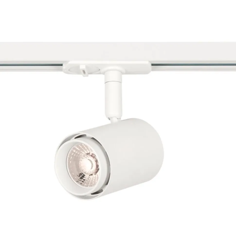 LED-kohdevalaisin Hide-a-lite Focus Track Micro 1-vaihe 36° valkoinen 2700K