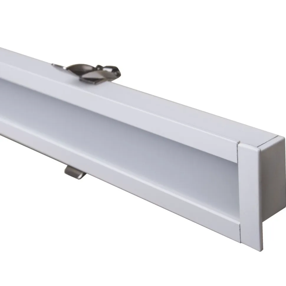 LED-kohdevalaisin Spectrum Allday 36W 120° 3000K upotettava 1170x60x34.8mm valkoinen