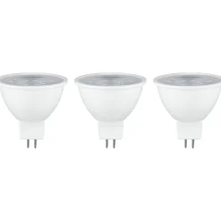 LED-kohdevalo Paulmann, 12V, GU5.3, 450lm, 6W, 2700K, harmaa, 3kpl