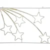 LED-koriste Star Trading Siluett Tapesil tähdenlennot 750x1100x25mm valkoinen