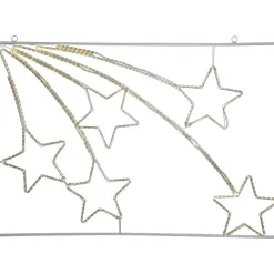 LED-koriste Star Trading Siluett Tapesil tähdenlennot 750x1100x25mm valkoinen
