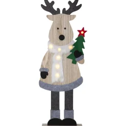 LED-koristehahmo Star Trading Billy poro 80 cm