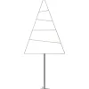 LED-koristepuu Star Trading Triangle 1160x530x160mm hopea