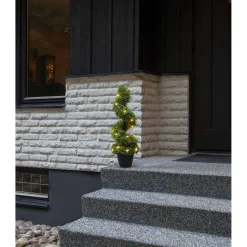 LED-koristepuu Star Trading Buxbom 65 cm vihreä