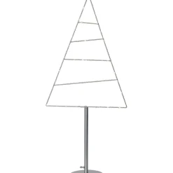 LED-koristepuu Star Trading Triangle 900x400x160mm hopea