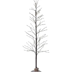 LED-koristepuu Star Trading Tobby Tree, sisä- ja ulkokäyttöön, 120cm, ruskea