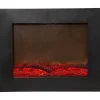 LED-koriste Star Trading Fireplace 400x500x145mm musta