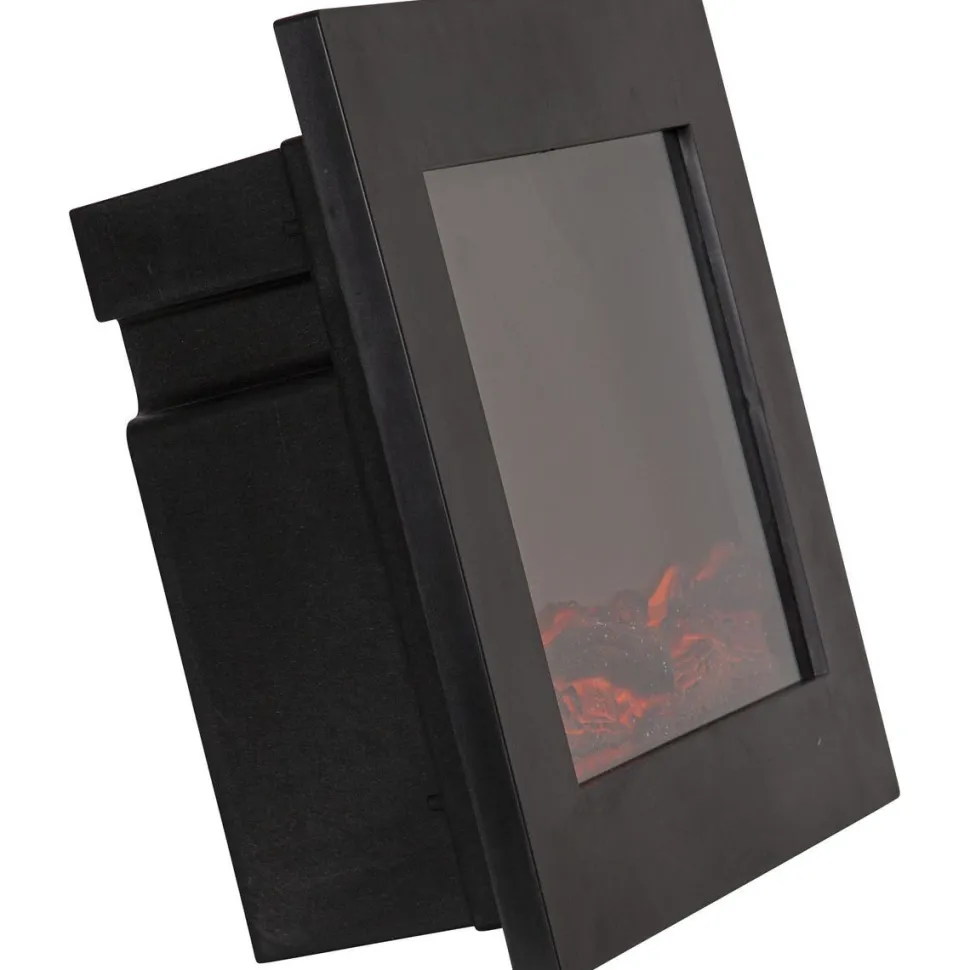LED-koriste Star Trading Fireplace 400x500x145mm musta