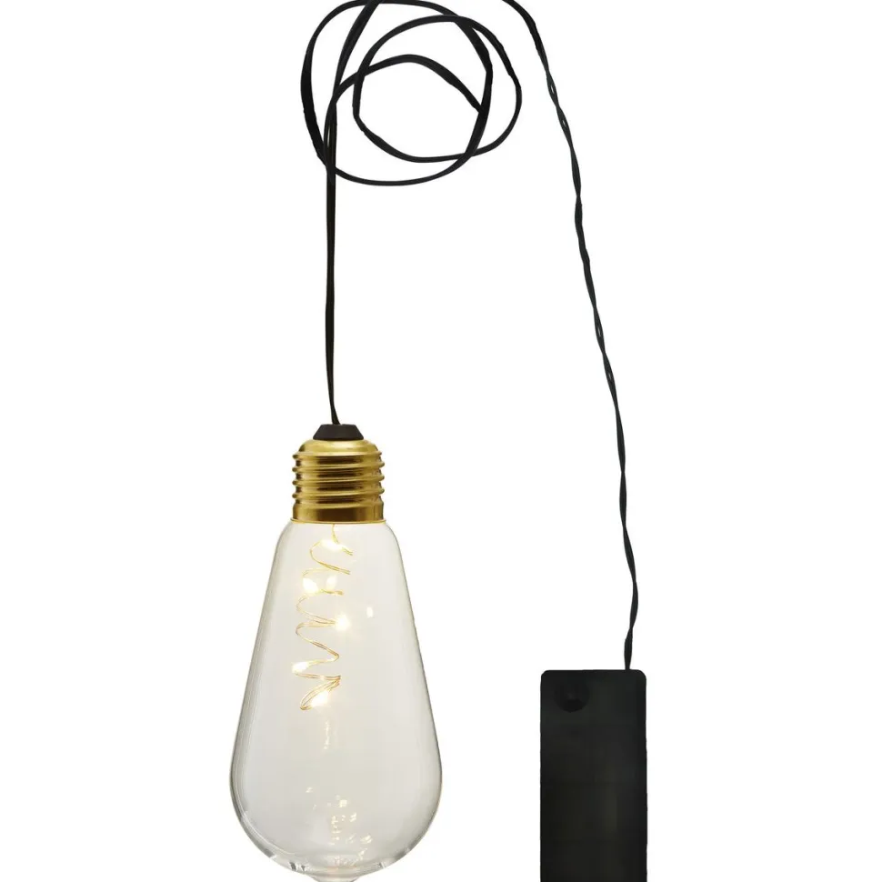 LED-koristevalo Star Trading Glow, 13cm, kirkas