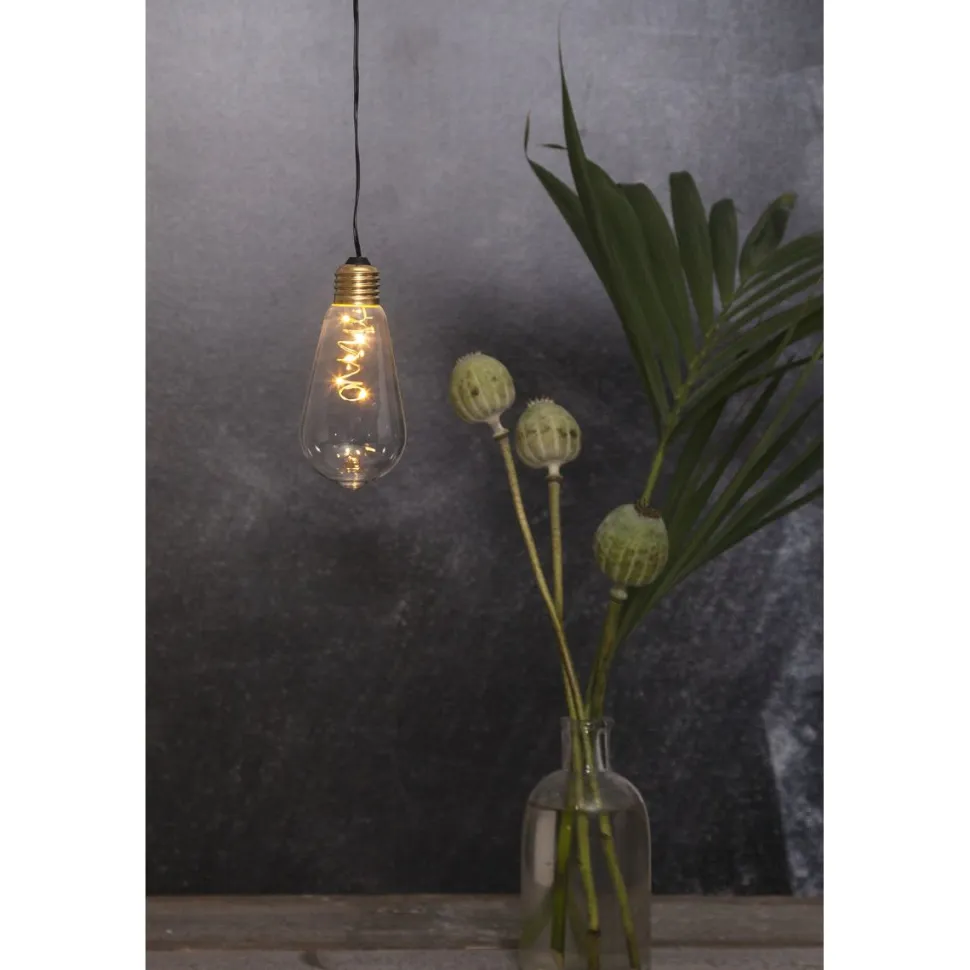 LED-koristevalo Star Trading Glow, 13cm, kirkas