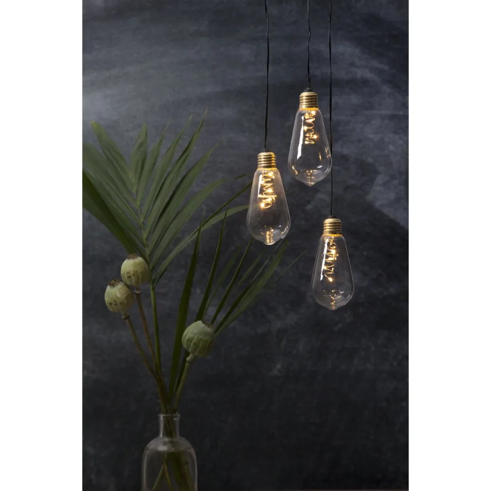 LED-koristevalo Star Trading Glow, 13cm, kirkas