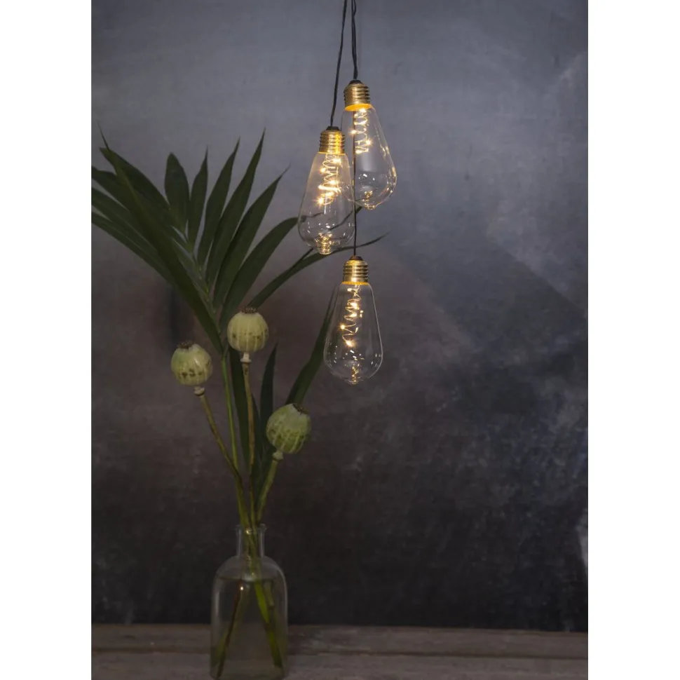 LED-koristevalo Star Trading Glow, 13cm, kirkas