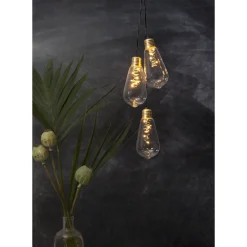 LED-koristevalo Star Trading Glow, 13cm, kirkas