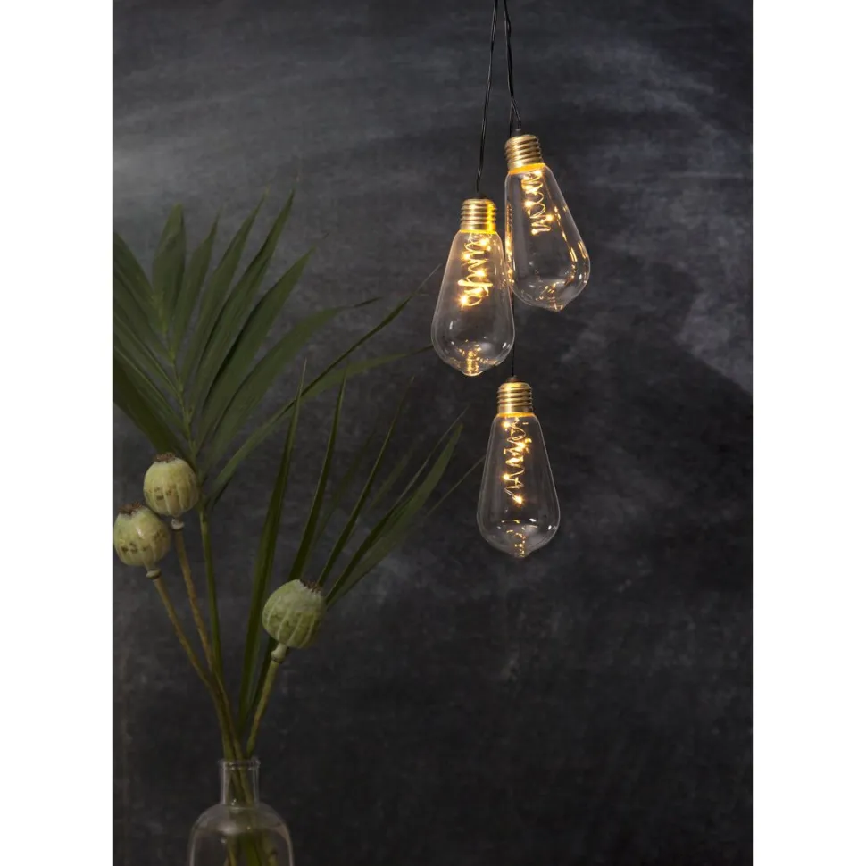 LED-koristevalo Star Trading Glow, 13cm, kirkas