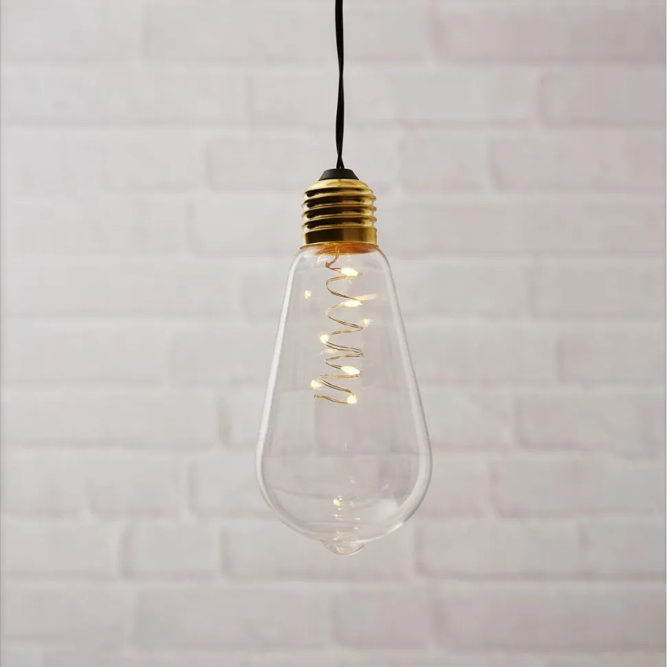 LED-koristevalo Star Trading Glow, 13cm, kirkas