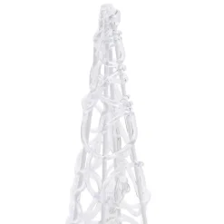LED-koristevalokartio sininen akryyli 90 cm