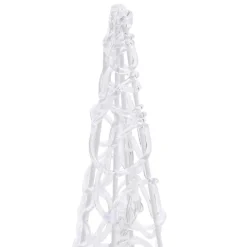 LED-koristevalokartio sininen akryyli 90 cm