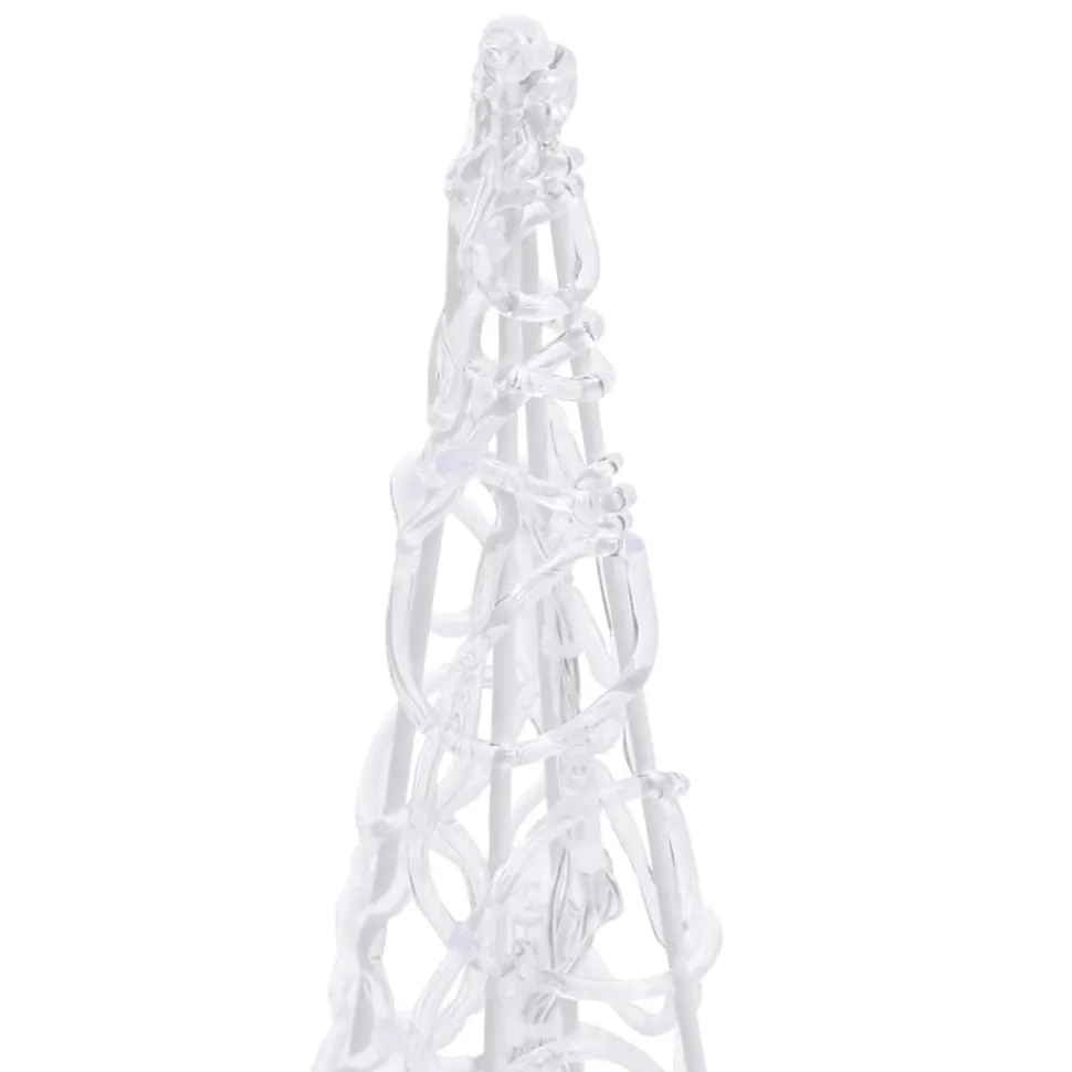 LED-koristevalokartiosarja sininen akryyli 30/45/60 cm