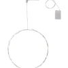 LED-kranssi Star Trading Crispy, 35cm, valkoinen