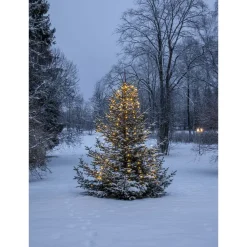 LED-kuusenvalosarja Star Trading Dew Drop Micro, 200cm, vihreä