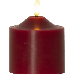 LED-kynttilä Star Trading Flamme, 9.5cm, valkoinen
