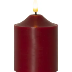 LED-kynttilä Star Trading Flamme, 9.5cm, valkoinen