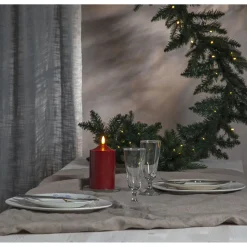 LED-kynttilä Star Trading Flamme, 9.5cm, valkoinen