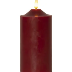 LED-kynttilä Star Trading Flamme, 9.5cm, valkoinen