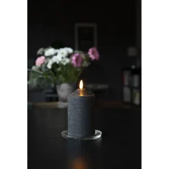 LED-kynttilä Star Trading Flamme, 9.5cm, valkoinen