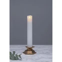LED-kynttilä Star Trading M-Twinkle, 10cm, valkoinen